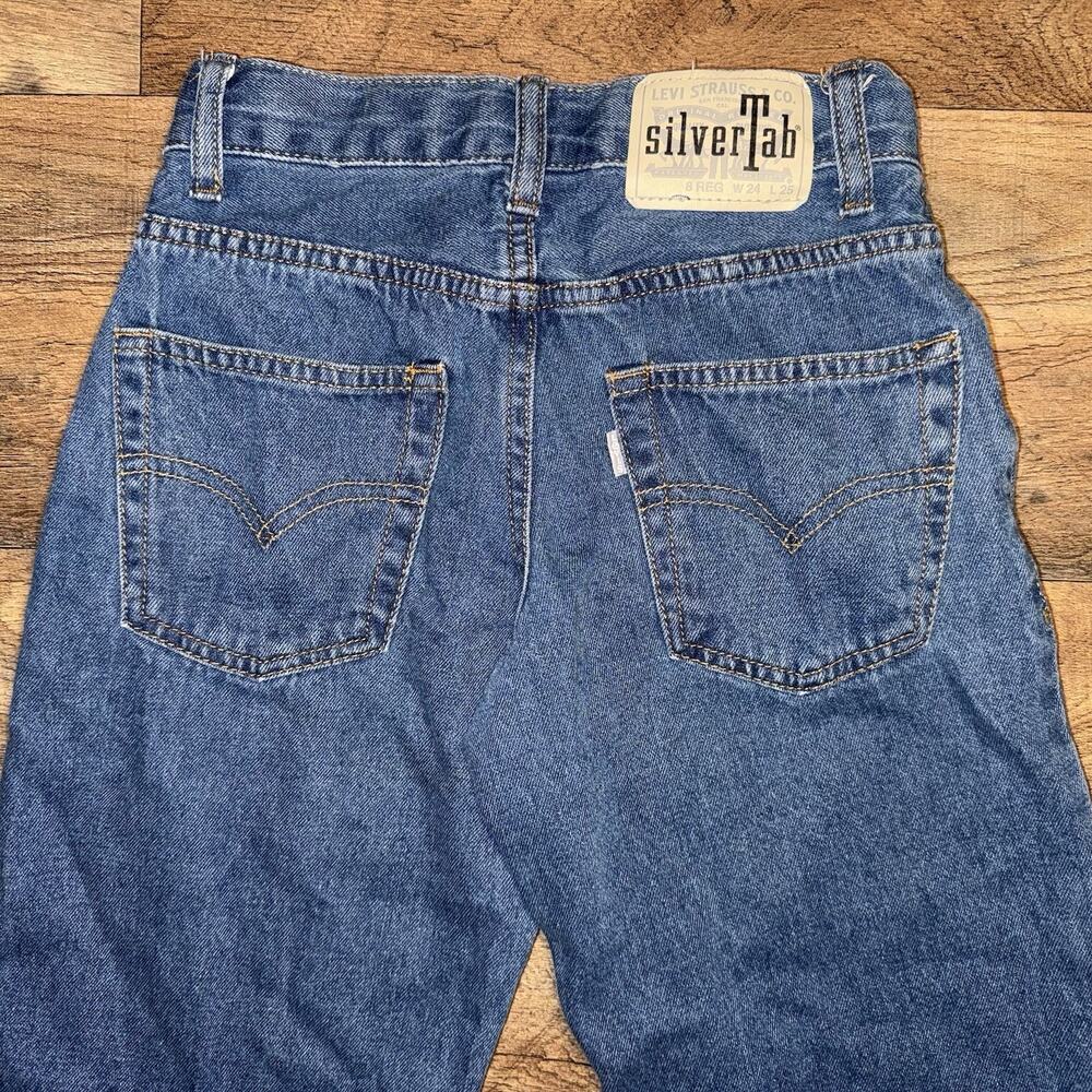 Levi’s Silver Tab Stay‎ Loose Boys Size 8 Reg W24 L25